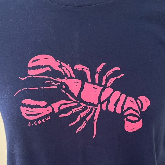 NWT J. Crew Collectors Tee - Colorful Lobster - Picture 2 of 3